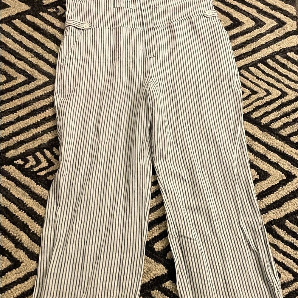 Sonoma Black and White Striped Jumpsuit - Picture 4 of 5
